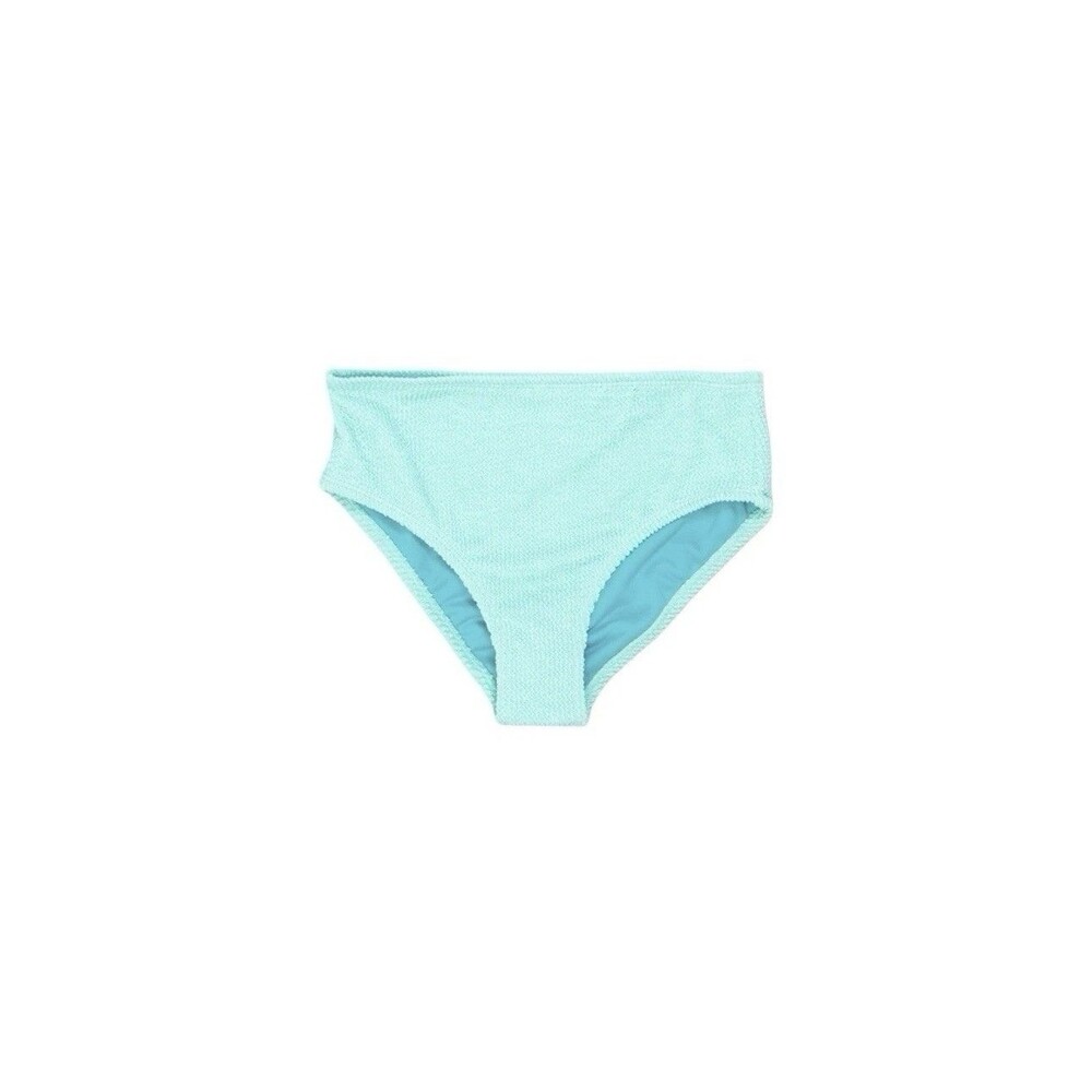 Beach Lingo Girls Texture Aqua Bikini Swim Bathing Suit Bottom Size 14 NWOT